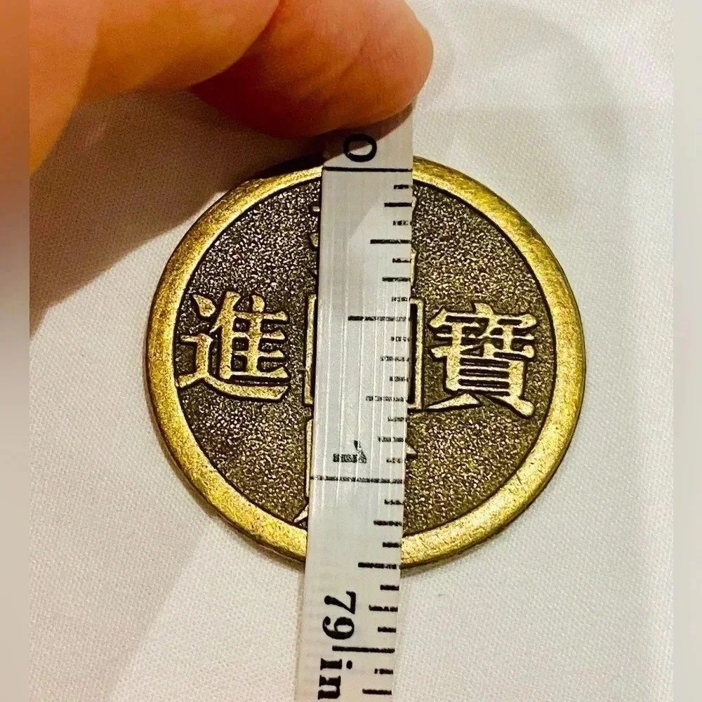 Brass coin. 🪙. Mandarin 35  years - Picture 4 of 4